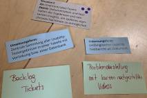 Foto der Workshopkarten