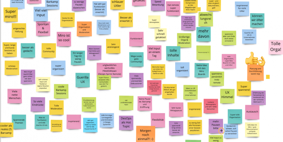 Feedback der Konferenz-Teilnehmer