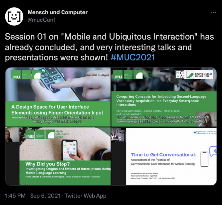 Mensch und Computer 2021