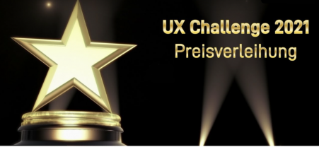 Bild der UX Challenge 2021 Preisverleihung