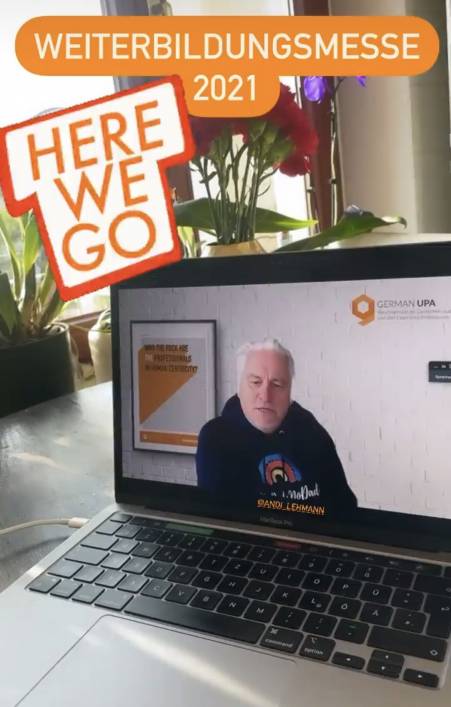 Unser Präsident Andreas Lehmann eröffnet die digitale Weiterbildungsmesse 2021