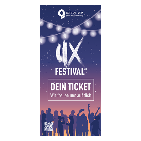 UX Festival Ticket