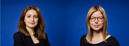 Ezgi Ucar und Eilika Freund